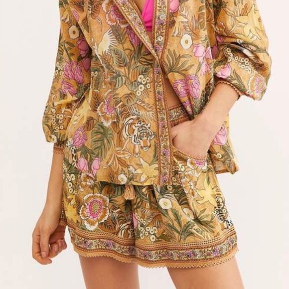 Spell x Free People Jungle Flutter Short - Picture 3 of 6